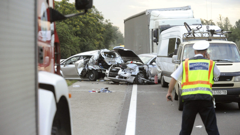 Nou accident in Ungaria. Un roman a murit, doi au fost raniti Imagine