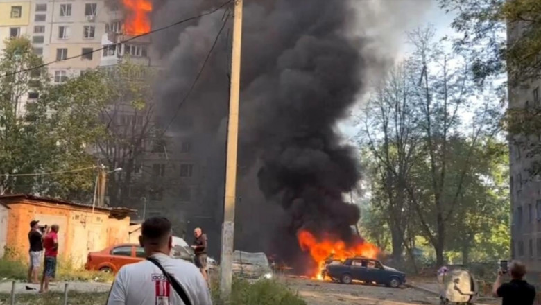 Nou atac rusesc asupra orasului Harkov: Cel putin cinci morti, inclusiv un copil, si peste 40 de raniti Imagine