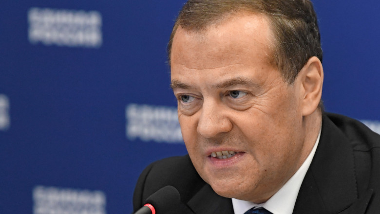 Nou delir marca Medvedev: „Sa arda in flacarile iadului. Noi ne vom bucura de atacurile facute cu armele noastre” Imagine
