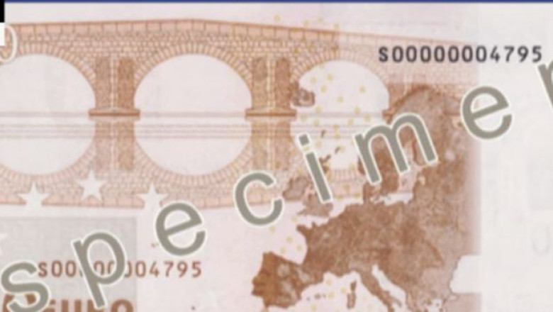 Noua bancnota de zece euro, prezentata in ianuarie Imagine