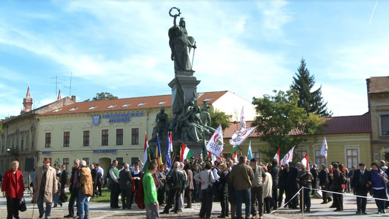 Noua Dreapta Arad vrea demontarea Statuii Libertatii. Parerile aradenilor sunt impartite Imagine