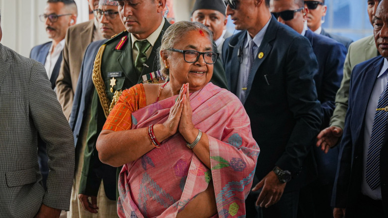 Noua sefa a guvernului din Nepal promite sa raspunda la revendicarile protestatarilor pentru „sfarsirea coruptiei” Imagine