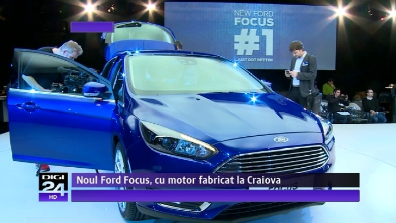 Noul Ford Focus va avea motor de la Craiova. Modelul se lanseaza oficial saptamana viitoare Imagine