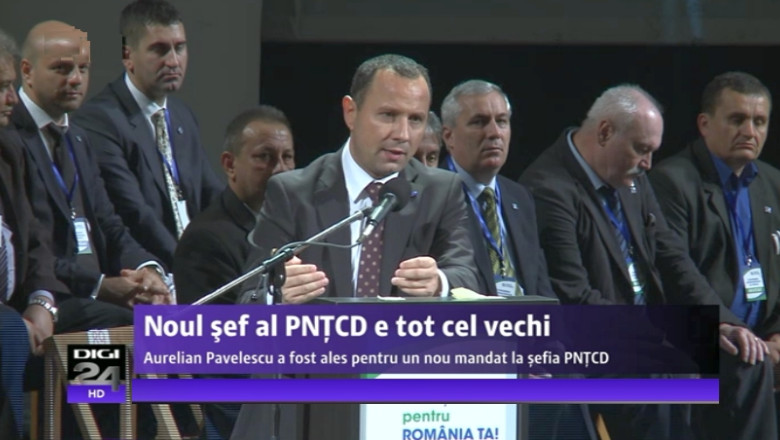 Noul lider al PNtCD este cel vechi: Aurelian Pavelescu, reales la congres. Theodor Paleologu, cu sinceritate: „Va multumesc ca m-ati invitat, colegii din PDL ma ignora cu totul” Imagine