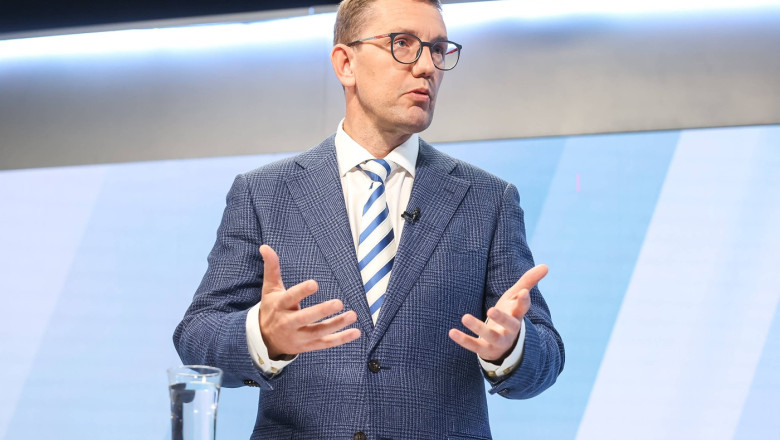 Noul premier al Estoniei spune ca va sprijini Ucraina „pana la victorie” in razboiul cu Rusia Imagine