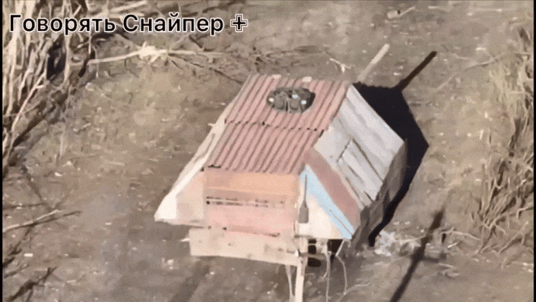 Noul tanc „Frankenstein” al rusilor starneste controverse. Ucrainenii l-au poreclit „Bliatmobil” dar recunosc ca e „greu de ucis” Imagine