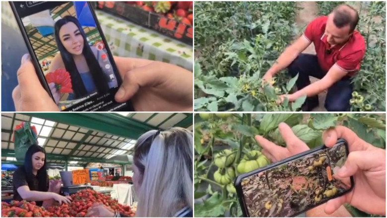 Noul trend printre comerciantii din piete: fructe si legume promovate pe retelele sociale. Cum ajuta clipurile online vanzarile