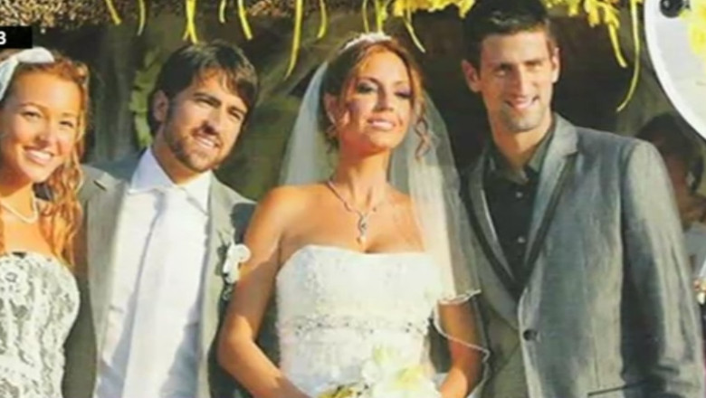 Novak Djokovic s-a casatorit si va fi tata in curand Imagine