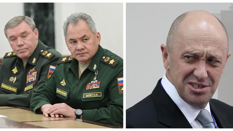 „Nu-i mai dati munitie lui Prigojin, ca o mananca”. Seful grupului Wagner ii acuza de „tradare” pe Serghei Soigu si Valeri Gherasimov Imagine