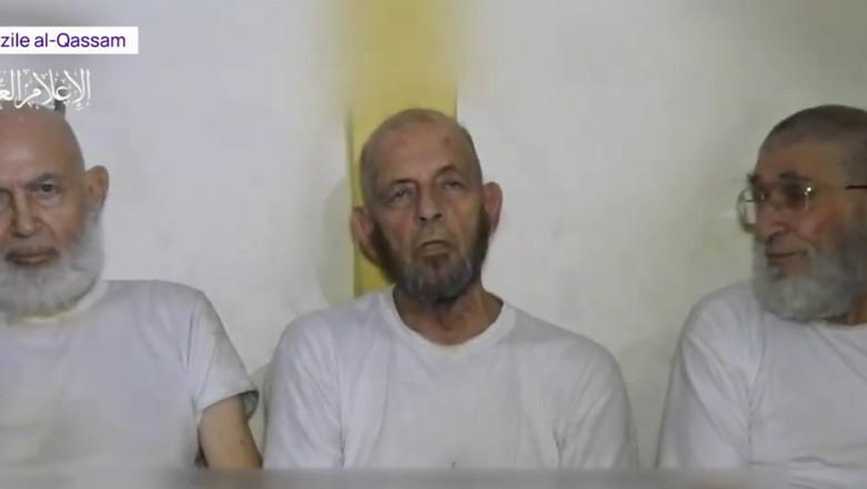„Nu intelegem de ce am fost abandonati aici”. Hamas a publicat o noua inregistrare cu trei ostatici care cer sa fie eliberati Imagine