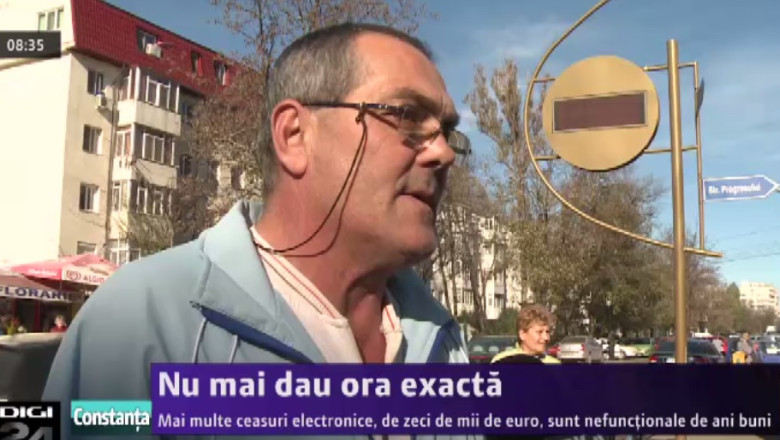 Nu mai dau ora exacta. Unele ceasuri stradale din Constanta nu mai functioneaza de cel putin trei ani Imagine