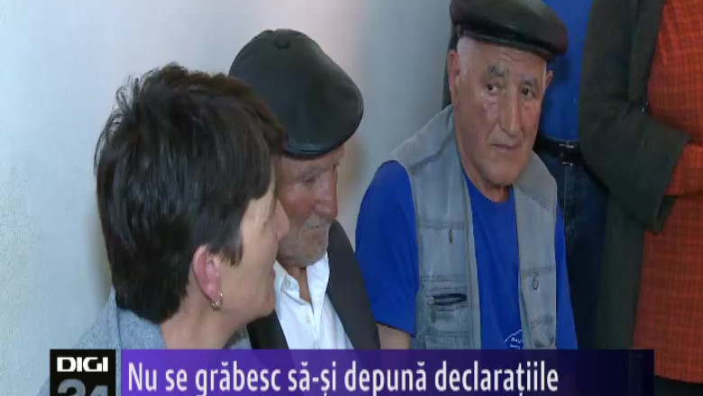 Nu se grabesc sa-si depuna declaratiile Imagine