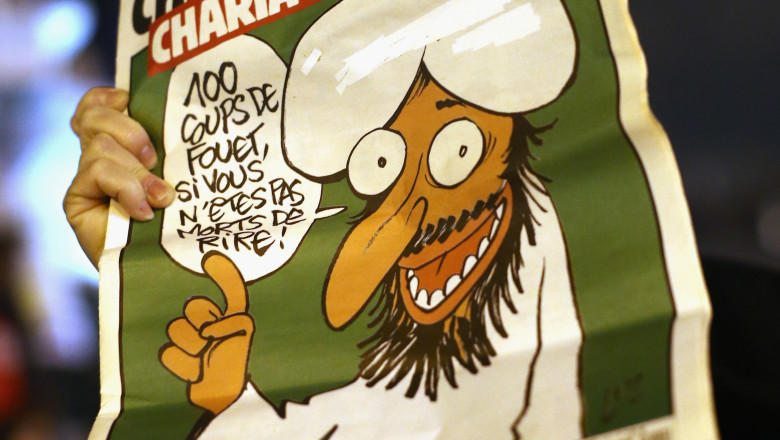 Numarul de miercuri al revistei Charlie Hebdo va contine caricaturi cu Profetul Mahomed Imagine