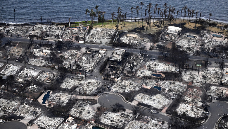Numarul mortilor in urma incendiilor din Hawaii a crescut la 80. Cel mai negru bilant din ultimii peste 60 de ani Imagine