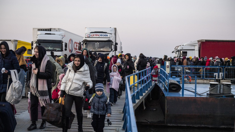 Numarul refugiatilor din Ucraina in alte tari din Europa a depasit pragul de 8 milioane Imagine