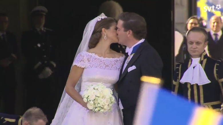 Nunta in familia regala suedeza. Printesa Madeleine, fiica cea mica a regelui, se marita cu un bancher Imagine