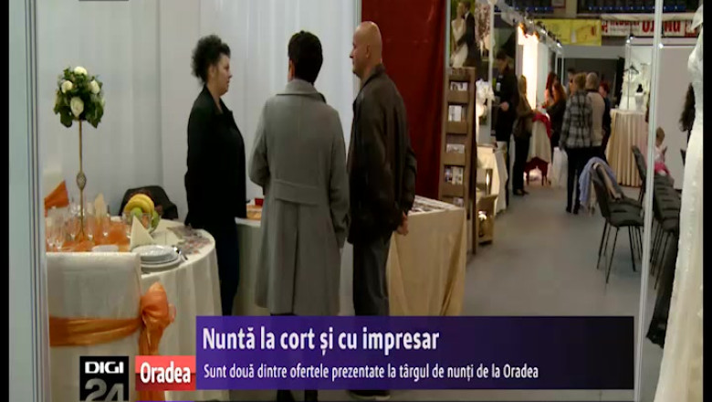 Nunta la cort si cu impresar. Sunt ofertele prezentate la targul de nunti de la Oradea Imagine