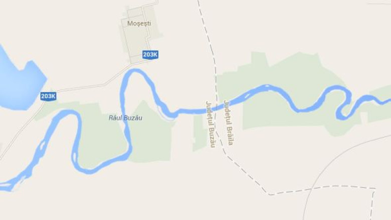 O barca s-a rasturnat pe raul Buzau, doua persoane sunt disparute Imagine