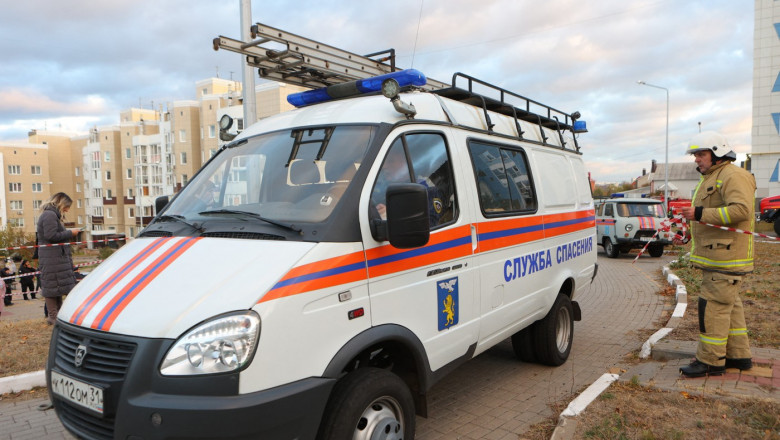 O bomba ruseasca de 250 de kilograme a fost lansata din greseala peste o scoala din Belgorod, aproape de granita cu Ucraina Imagine