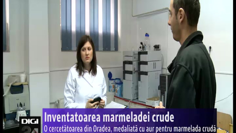 O cercetatoare din Oradea, medaliata cu aur pentru ca a inventat marmelada cruda Imagine