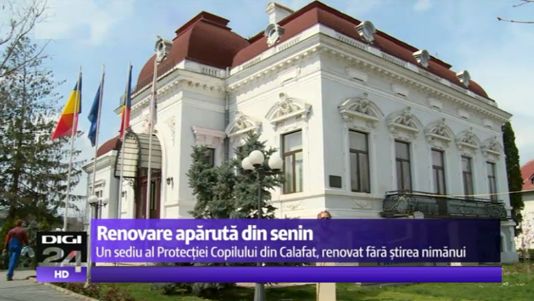 O cladire a Directiei pentru Protectia Copilului din Dolj, renovata fara stirea directorului institutiei. Paznicii nu au observat „nimic neobisnuit” Imagine