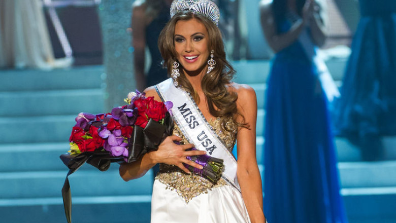 O contabila de 25 de ani, Miss SUA 2013 Imagine