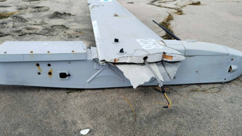 O drona de provenienta necunoscuta a fost gasita pe o plaja din Bulgaria. Autoritatile de la Sofia investigheaza cazul Imagine
