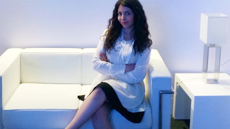 O eleva de la Liceul International de Informatica din Constanta, invitata la Casa Alba Imagine