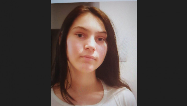 O fata de 14 ani, din Slatina, este data disparuta de 3 zile. Politia cere ajutor pentru a o gasi Imagine