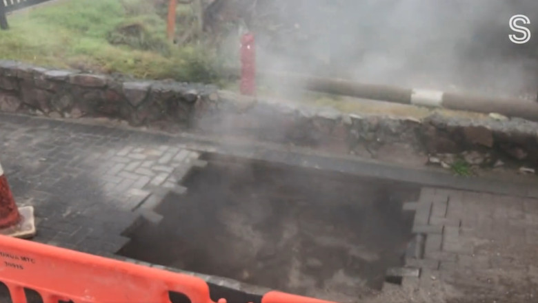 O femeie a cazut chiar sub ochii sotului ei intr-o groapa geotermala unde temperaturile pot ajunge la 400 de grade C Imagine