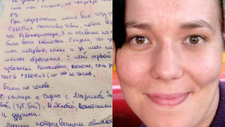 O femeie descrie in mesaje scrise pe hartie igienica chinurile la care este supusa intr-o inchisoare politica din Belarus Imagine