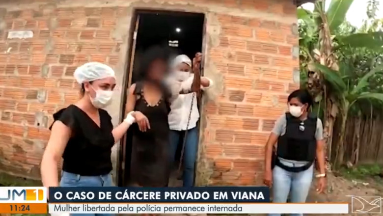 O femeie din Brazilia tinuta in lanturi intr-o inchisoare improvizata a fost salvata dupa 20 de ani de captivitate Imagine