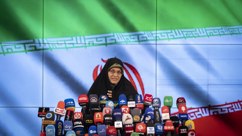 O femeie vrea sa faca istorie in Iran. Cine este Zohreh Elahian, care vrea sa fie presedinte dupa ce Raisi a murit Imagine