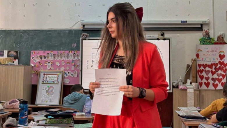 O invatatoare de 19 ani a obtinut cea mai mare nota din Bucuresti la Definitivat: „Am primit critici de la parinti. La inceput e greu” Imagine