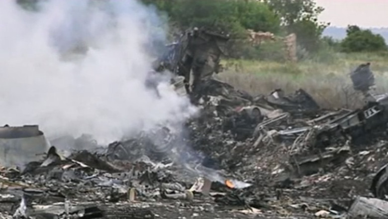 O luna de la tragedia aviatica din Ucraina Imagine