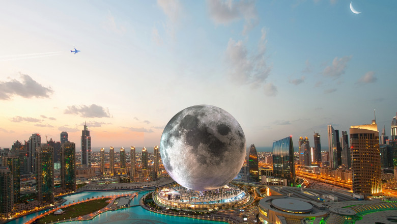 O Luna va fi construita in Dubai. Primele imagini cu resortul gigantic care va duce luxul la alt nivel Imagine