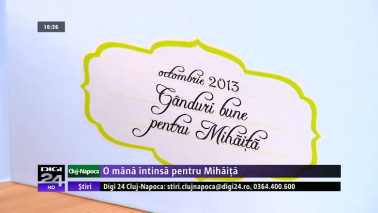 O mana intinsa pentru Mihaita. Baiatul sufera de o boala rara Imagine