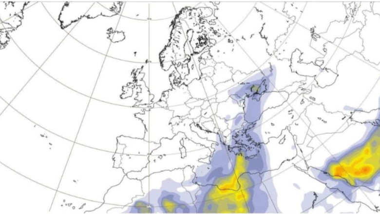 O masa de aer cu praf saharian va ajunge deasupra Romaniei. ANM anunta ce zone vor fi afectate Imagine