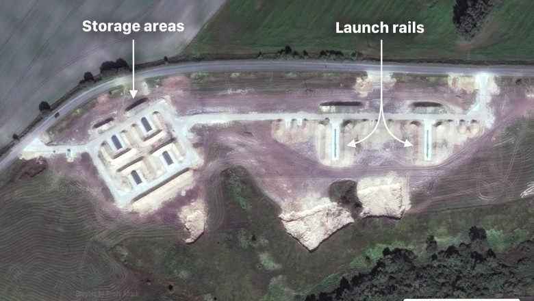 O noua baza de lansare a dronelor rusesti, suficient de aproape pentru ca Geran-2 sa poata ajunge in estul Poloniei si tari NATO Imagine