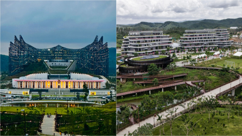 O noua capitala utopica in mijlocul junglei risca sa devina un oras-fantoma. „Te simti ca in Singapore, dar nu este nimeni aici” Imagine