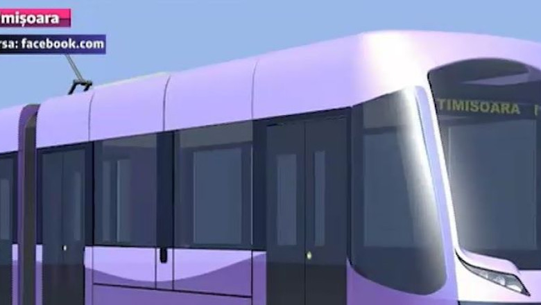 O noua consultare online initiata de primarul Timisoarei. Nicolae Robu vrea sa afle daca timisorenii agreeaza noul aspect al tramvaielor Imagine