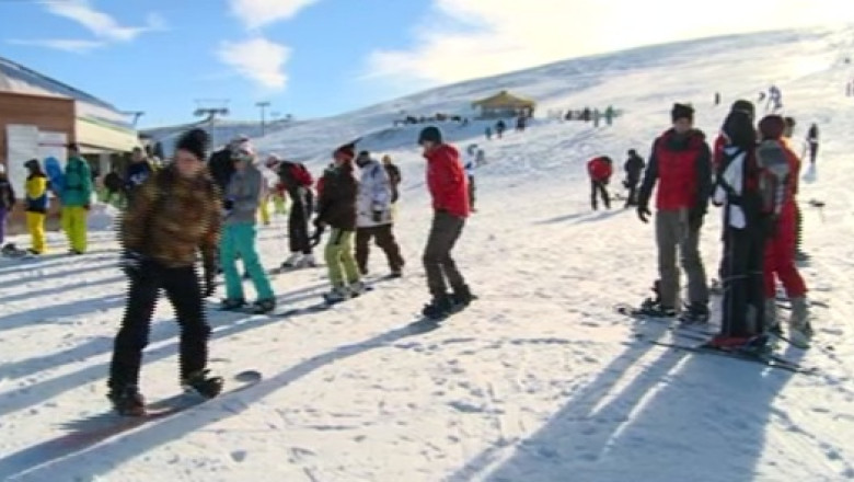 O noua partie de schi s-a deschis la Voineasa Imagine