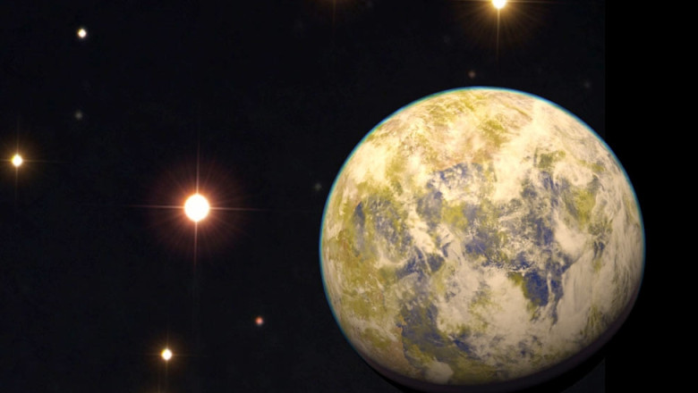 O noua planeta, descoperita la doar 16 ani lumina distanta de Terra. Gliese 832c orbiteaza in jurul unei stele rosii Imagine