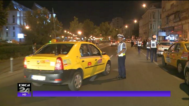 O noua razie printre taximetristii din Bucuresti: Peste 100 de amenzi, cinci permise suspendate Imagine