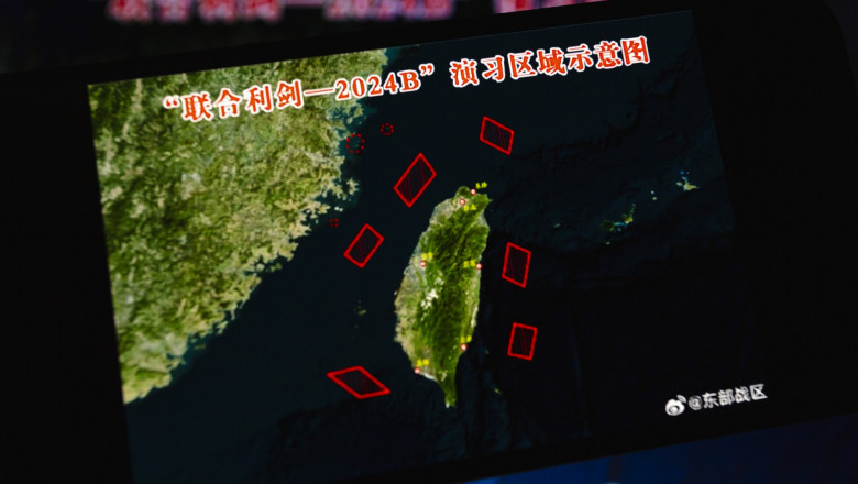 „O provocare nerezonabila”. Taiwanul condamna exercitiile militare ale Chinei care au loc in jurul insulei Imagine