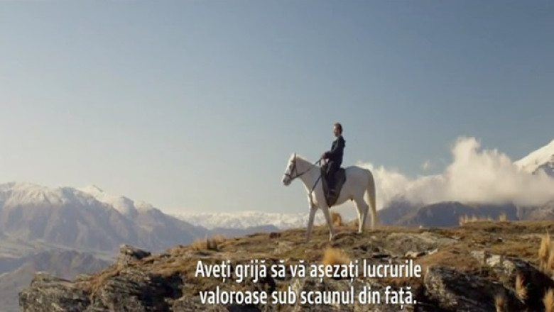 O reclama de poveste. Filmul "Hobbitul", inspiratie pentru o companie aeriana din Noua Zeelanda Imagine