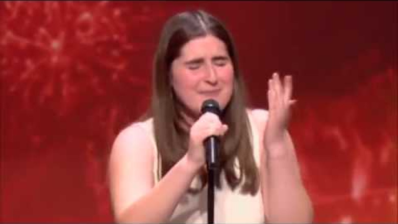 O romanca de 14 ani este vedeta in Belgia, dupa ce a ajuns in finala unui concurs de talente Imagine