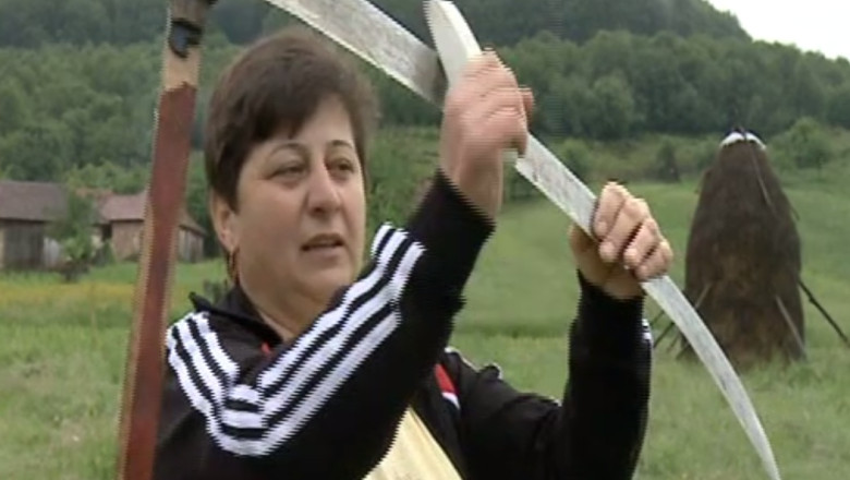 O romanca este campioana europeana la cosit Imagine