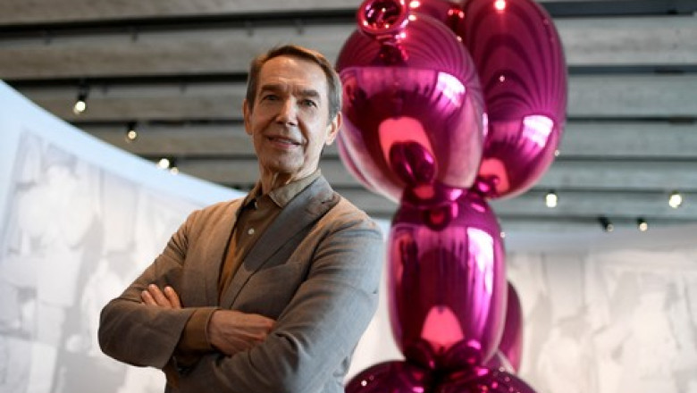 O sculptura realizata de Jeff Koons, estimata la peste 40.000 de dolari, a fost sparta accidental in timpul unui vernisaj Imagine