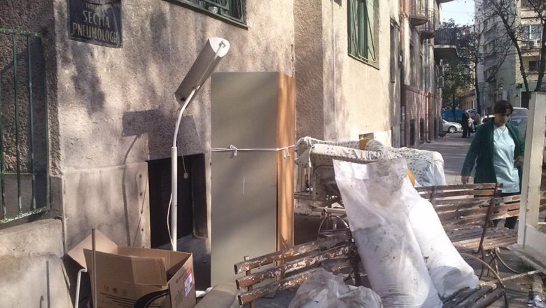 O situatie dureroasa: o sectie de spital, evacuata la Timisoara Imagine